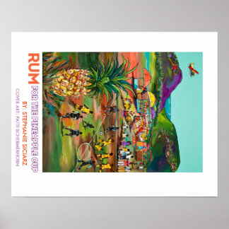 Affiche Rum pour la coupe d'ananas