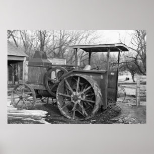 Affiche Rumely anticipé Tractor, 1936