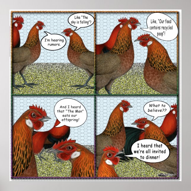 Affiche Rumeurs (Devant)