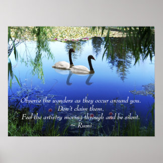 Affiche Rumi Les merveilles