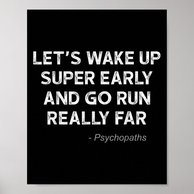 Affiche Running Quotes For Distance Runners Running Team I (Devant)