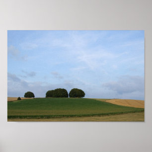 Affiche Rural Landscape Photo Print