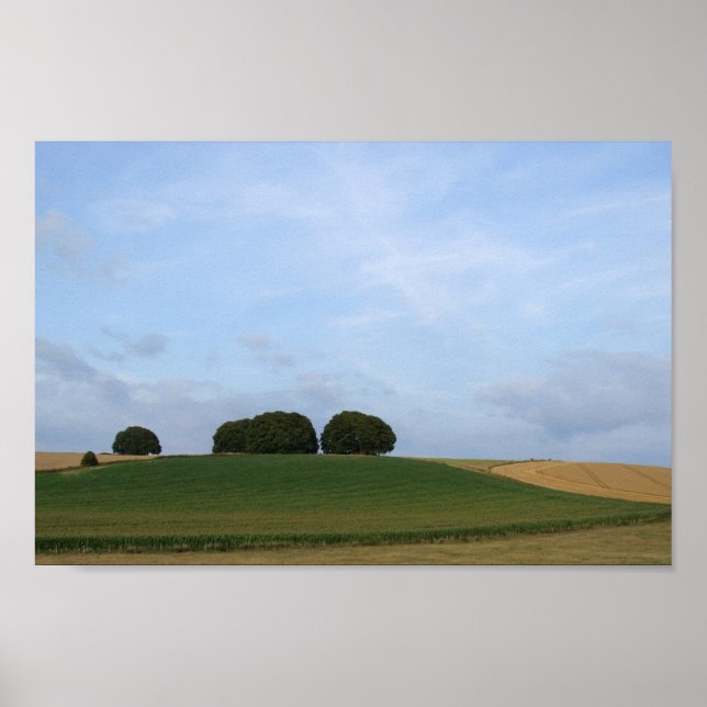 Affiche Rural Landscape Photo Print (Devant)