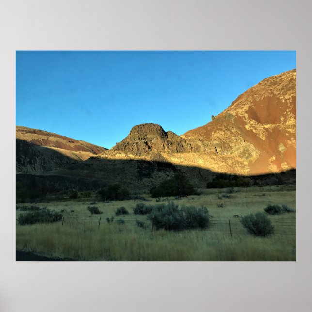 Affiche Rural Oregon, Juntura, Malheur County, Oregon (Devant)