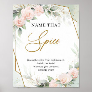 Affiche Russe blush rose eucalyptus Nom du jeu Spice