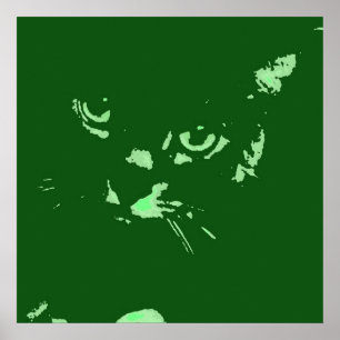 Affiche Russian Blue Pop Art