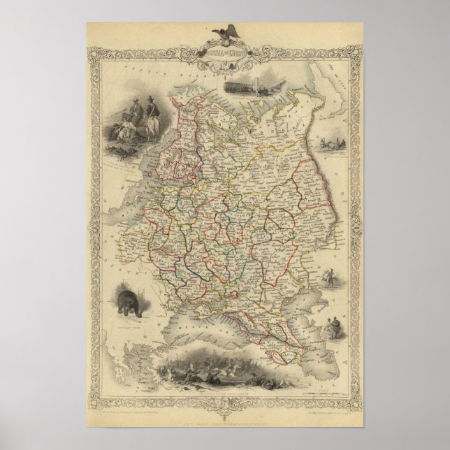 Affiche Russie En Europe (Devant)