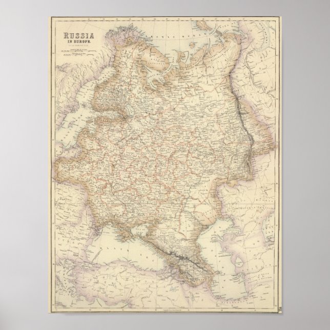 Affiche Russie et Europe (Devant)