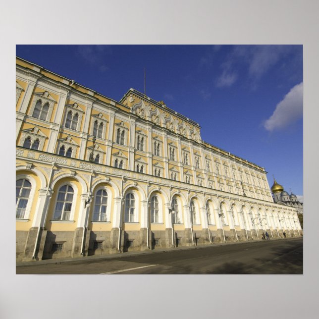 Affiche Russie, Moscou, Kremlin, Le Grand Kremlin (Devant)