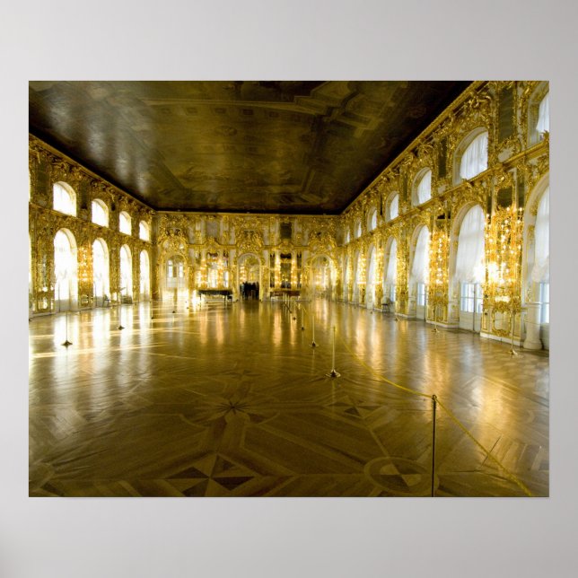 Affiche Russie, Saint-Pétersbourg, Palais de Catherine (ak (Devant)