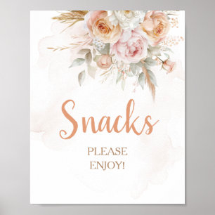 Affiche Rustic Floral n'est pas elle fabuleux Anniversaire