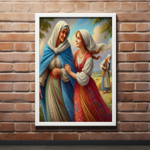 Affiche Ruth 1 Compassion sur un voyage partagé