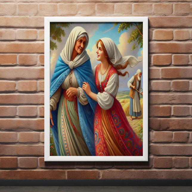 Affiche Ruth 1 Compassion sur un voyage partagé (Créateur téléchargé)