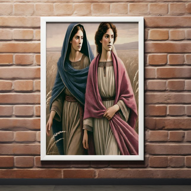 Affiche Ruth 1 Main dans le voyage manuel (Créateur téléchargé)