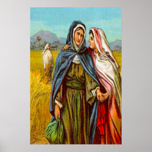 Affiche Ruth 1 Ruth Aller Avec L'Affiche Naomi