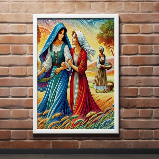 Affiche Ruth 1 Voyage par la loyauté et l'amour (Créateur téléchargé)