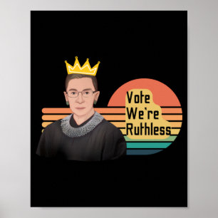 Affiche Ruth Bader Ginsberg RBG