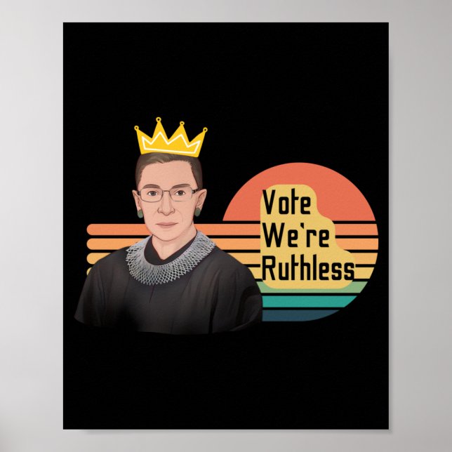 Affiche Ruth Bader Ginsberg RBG (Devant)