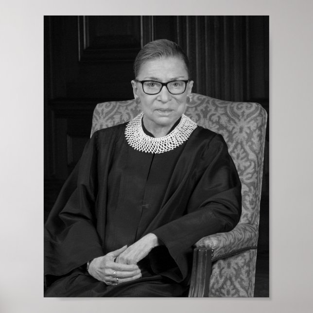 Affiche Ruth Bader Ginsburg Portrait - 2016 (Devant)