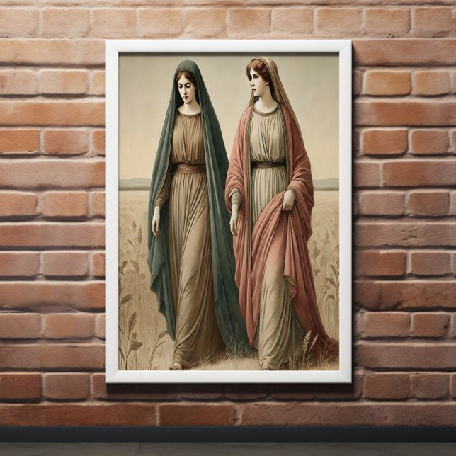 Affiche Ruth marche dans la foi vers un nouvel espoir (Créateur téléchargé)