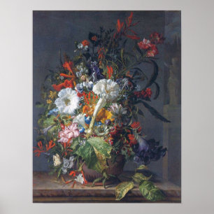 Affiche Ruysch - Pois, Lilies Peonies, Hyacinths Passion,