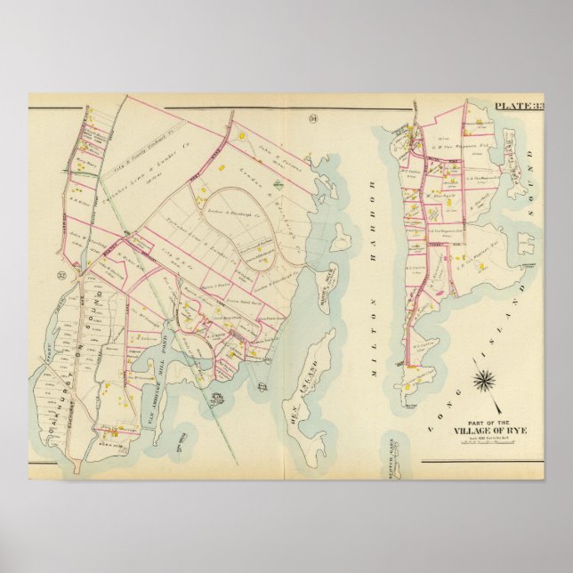 Affiche Rye, New York (Devant)