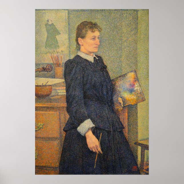 Affiche Rysselberghe - Anna Boch 1889 (Devant)
