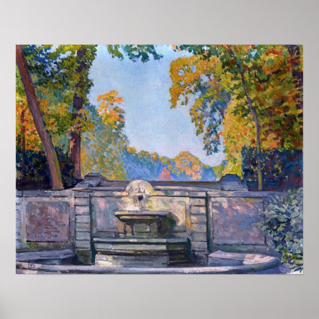 Affiche Rysselberghe - Fountain (Devant)