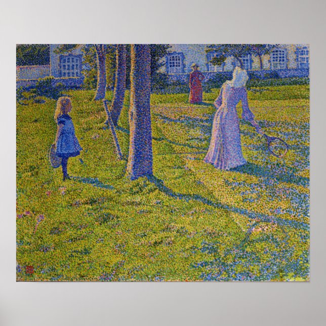 Affiche Rysselberghe - The Tennis (Devant)