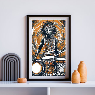Affiche Rythme de la tribu du Soleil