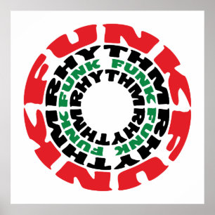 Affiche Rythme funk Funk Rhythme funk