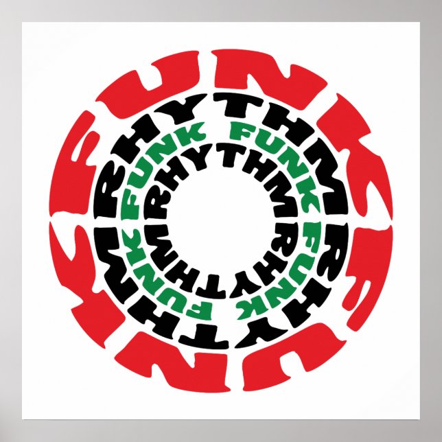 Affiche Rythme funk Funk Rhythme funk (Devant)