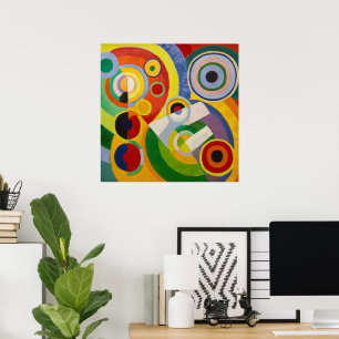 Affiche Rythme, Joie de vivre Robert Delaunay