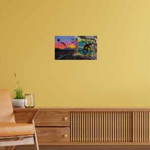 Affiche Rythmes urbains : Los Angeles en mouvement