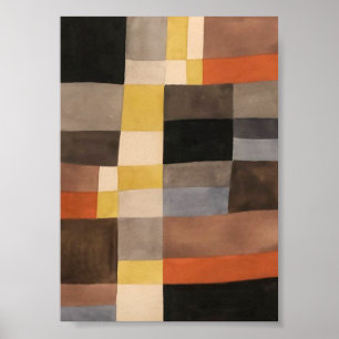 Affiche Rythmes verticaux-horizontaux Sophie Taeuber-Arp