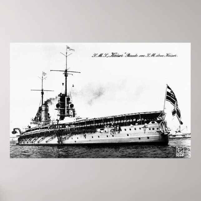 Affiche S.M.S. Kaiser (Devant)