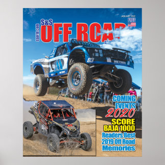 Affiche S&S Off Road Magazine Janvier 2020 Couverture Impr