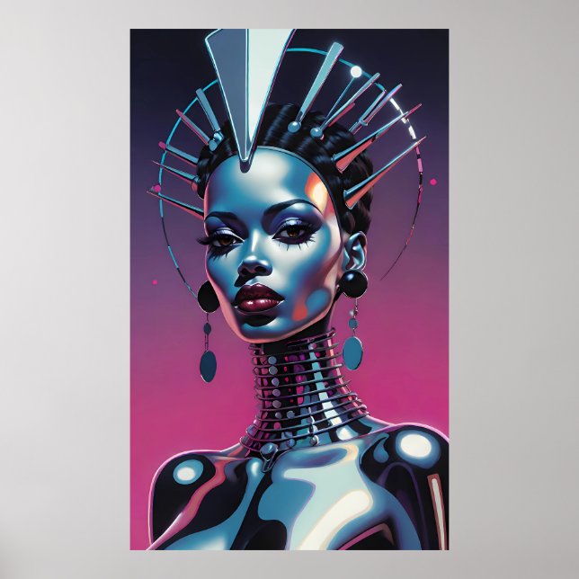 Affiche Sa beauté était indissociable (Devant)