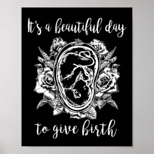 Affiche Sa belle journée donne naissance à Doula sage-femm