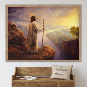 Affiche Sa Création, Jésus-Christ Peinture, Portrait de Jé