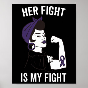 Affiche Sa Lutte Est Ma Lutte Conscience De L'Épilepsie Vi