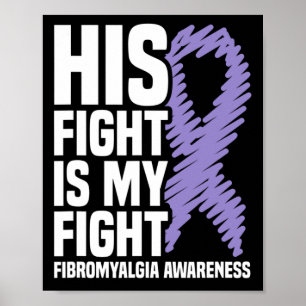 Affiche Sa Lutte Est Ma Lutte Contre La Fibromyalgie