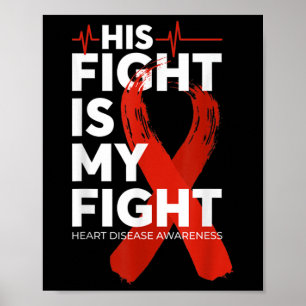 Affiche Sa Lutte Est Ma Lutte Contre Les Maladies Cardiaqu