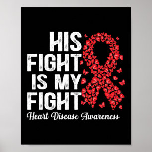 Affiche Sa Lutte Est Ma Lutte Contre Les Maladies Cardiaqu