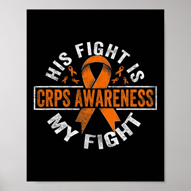 Affiche Sa Lutte Est Ma Sensibilisation Aux Crps De Combat (Devant)
