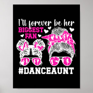 Affiche Sa Plus Grande Fan Dance Tante Danser Tante D'Une
