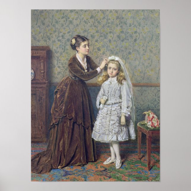 Affiche Sa première communion (Devant)