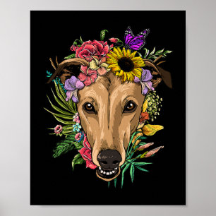 Affiche Sa Tombe Yall mignonne Poodé Automne Feuilles Auto