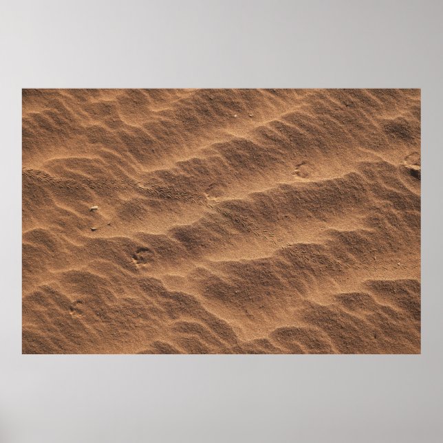 Affiche Sable Brown avec eau en journée (Devant)