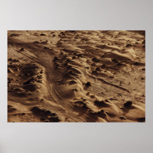 AFFICHE SABLE GRIS
